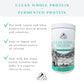 Mt. Capra Clean Whole Protein + Fermented Protein | Easy to Digest Whey and Casein Protein from Grass-Fed Goats | 20 g Protein p