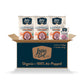 LesserEvil Organic Popcorn, White Cheddar & Himalayan Pink Salt, 4 Bags (3.57 oz Total)
