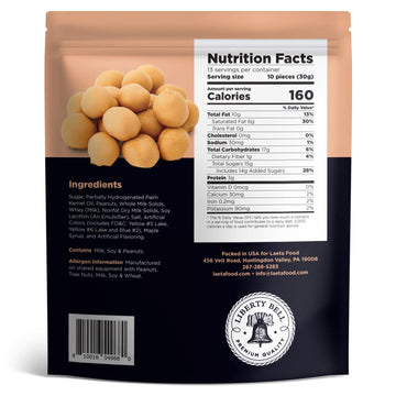 Liberty Bell Maple Nut Double Dipped Peanuts Candy, 15 Ounce Bag