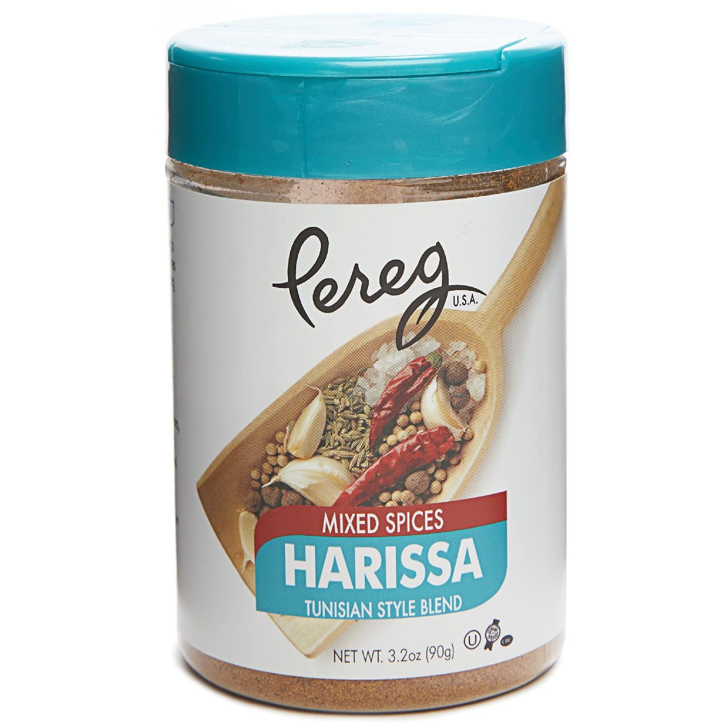 Pereg Mixed Spices - Harissa Seasoning 3.2 Oz - Tunisian Style Spice Blends - No Artificial Ingredients - Spicy Seasoning Mix -