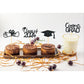 Moitkptt Graduation Cupcake Toppers Set of 24, Black Cardboard, Class of 2025 Decorations, Model fhsh003