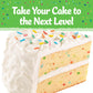 Pillsbury Gluten Free Funfetti Cake & Cupcake Mix, 17 oz (Pack of 3)