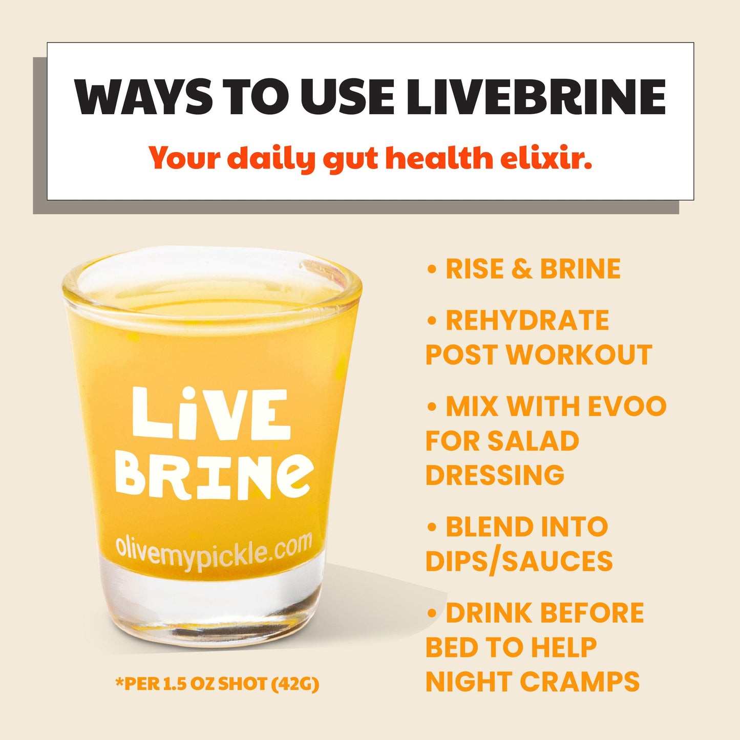 Olive My Pickle Probiotic Pickle Juice - 117 Ounces | 6 Pack Bundle Of Livebrine Aji Amarillo & Mango Pickle Juice With Natural