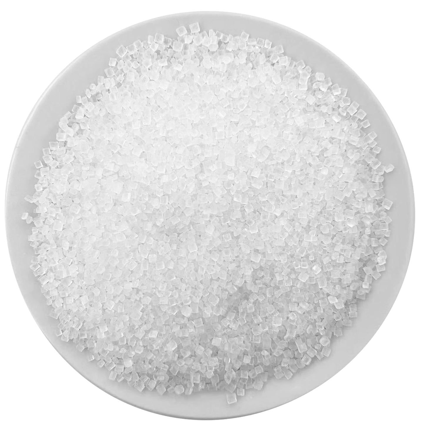 Sentovac White Sanding Sugar For Baking Edible Sparkling Sugar Sprinkles Coarse Sugar Crystals For Baking Topping Cake Cookie Cu