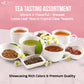 Freshdrinkus, Premium 90 Tea Bags Sampler Assortment, 9 Different Flavors, 100% Natural Ingredients, Perfect And Well Combinatio