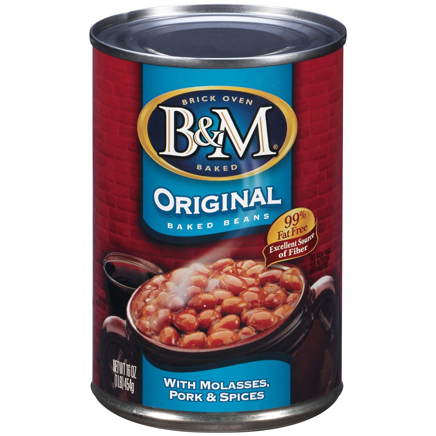 Generic B&M Original Baked Beans, 16 oz, Pack of 6, 2.67 Ounce Each