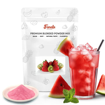 Fanale Premium Watermelon Bubble Tea Flavoring Powder | Perfect for Baking, Smoothies, Desserts and Drinks | Instant Flavoring P