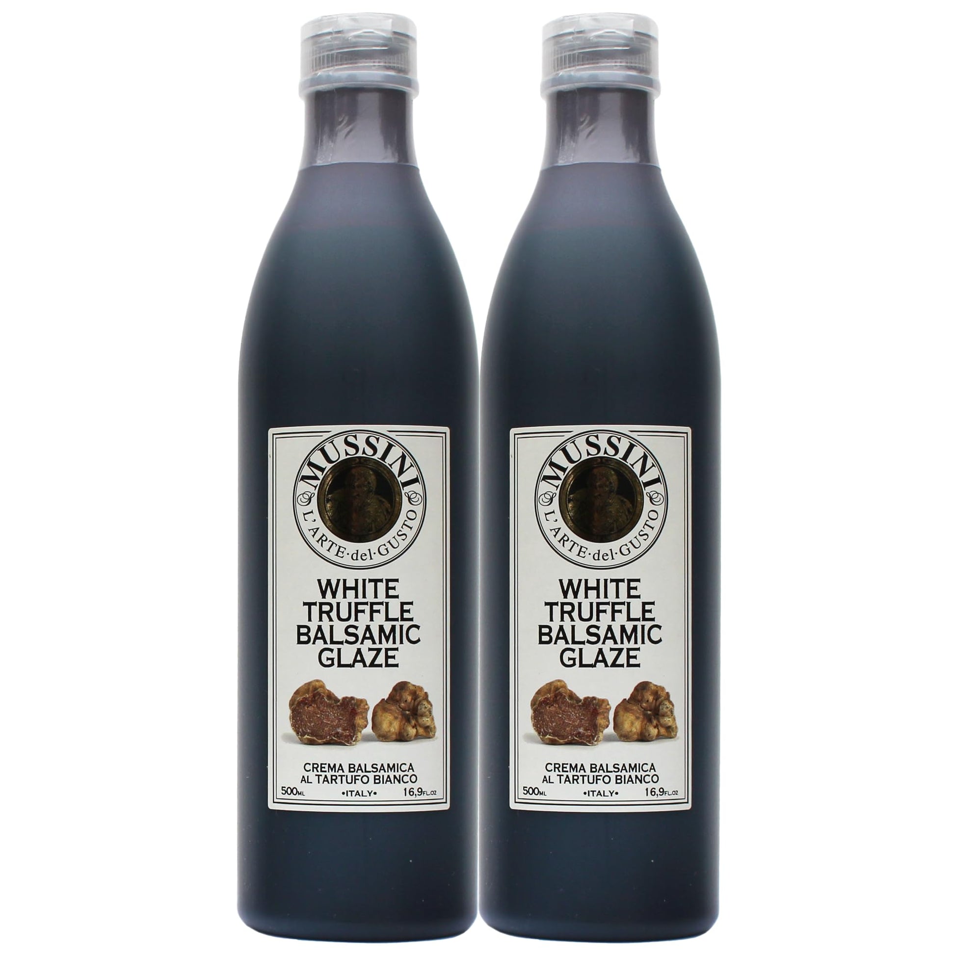 Mussini Cream, Balsamic Glaze with Truffle, 16.9-Ounce Bottles (Pack of 2)