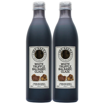 Mussini Cream, Balsamic Glaze with Truffle, 16.9-Ounce Bottles (Pack of 2)