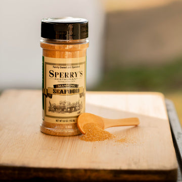 Sperrys Seafood Seasoning - 0.25 Ounce Pack of 4 - Flavorful Seasoning for Fish and Seafood Dishes