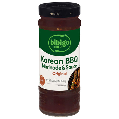 bibigo Korean Bbq Sauce, Original, 1.05 Pound (Pack of 6), (00056033)
