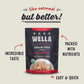 Wella Cereal Oatmeal Alternative, Gluten-Free Breakfast Hot Cereal, Grain-Free Paleo Organic Vegan High Protein Superfood, Plant-Based Non-Gmo, Low In Net Carbs, Multi-Serve Bag, Cranberry Pecan Flavor (1 Count, 12.8 Oz. Bag)