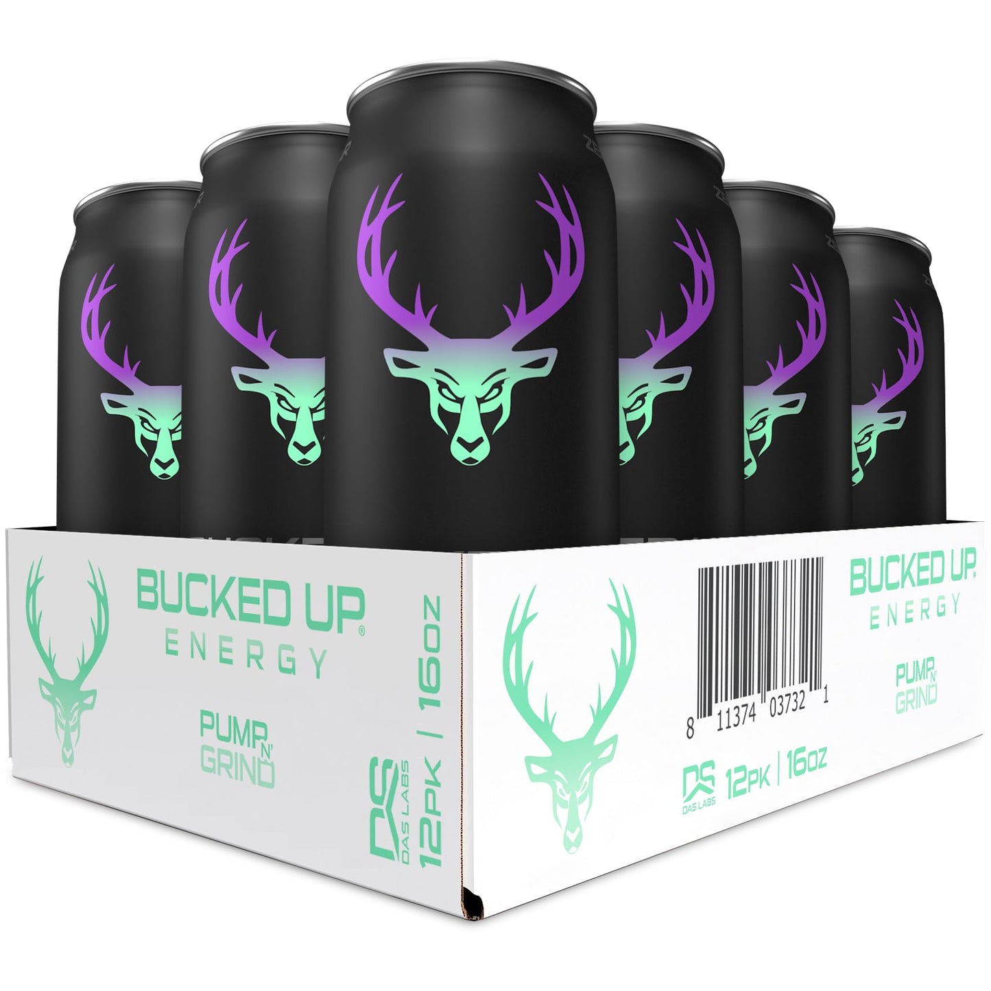 Bucked Up Energy Drink 300Mg (Pump N Grind) (12 Ct)