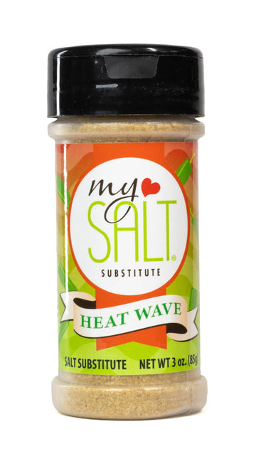 MySALT Heat Wave Seasoning - Sodium-Free with a Little Bite - Great on Pizza, Beef, Poultry, and Anything That Needs a Little He