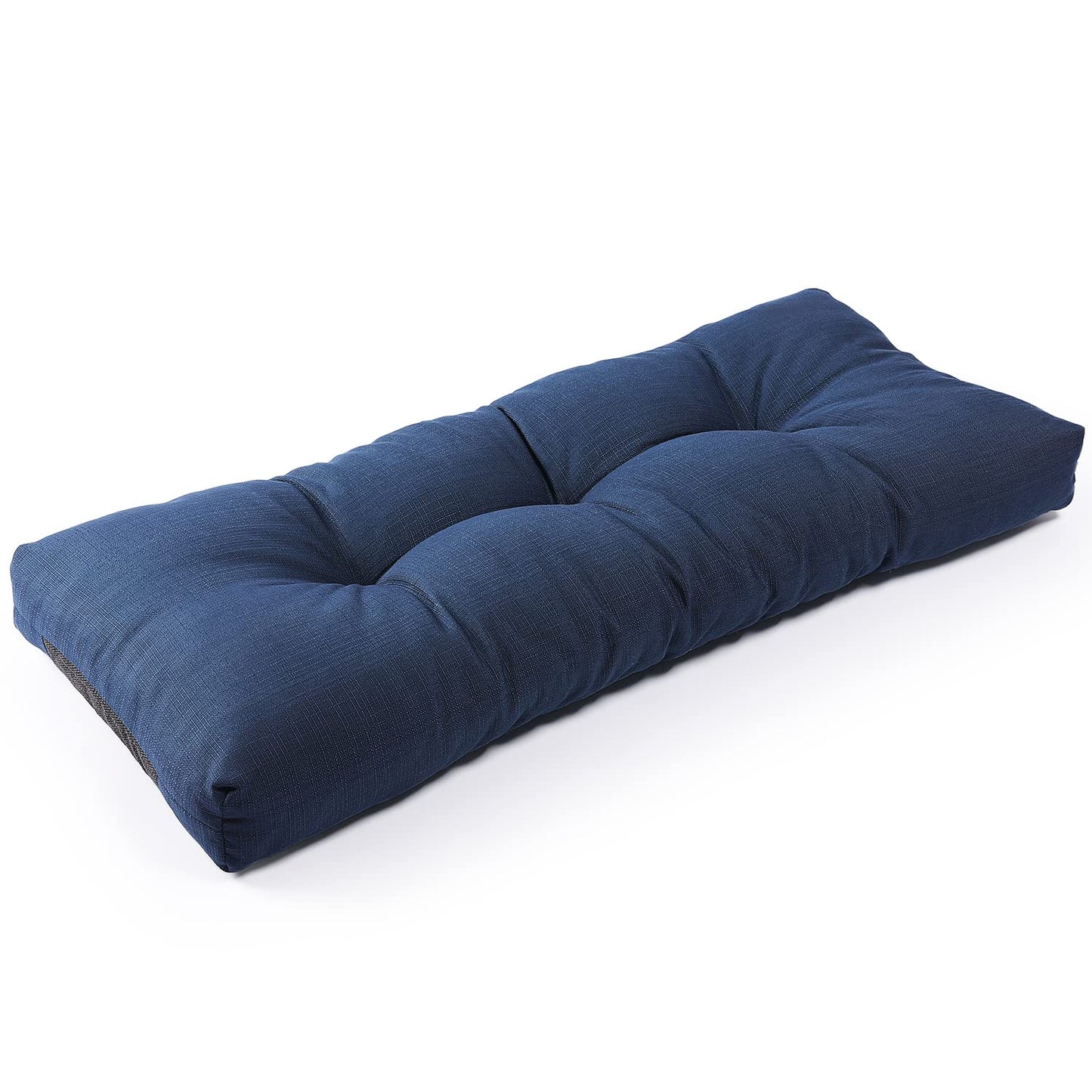 Sunrox Lokgrip Non Slip Tufted Memory Foam Bench Cushion, Fadeshield Water Resistant Durable Thicken Outdoorindoor Bench Seat Pa