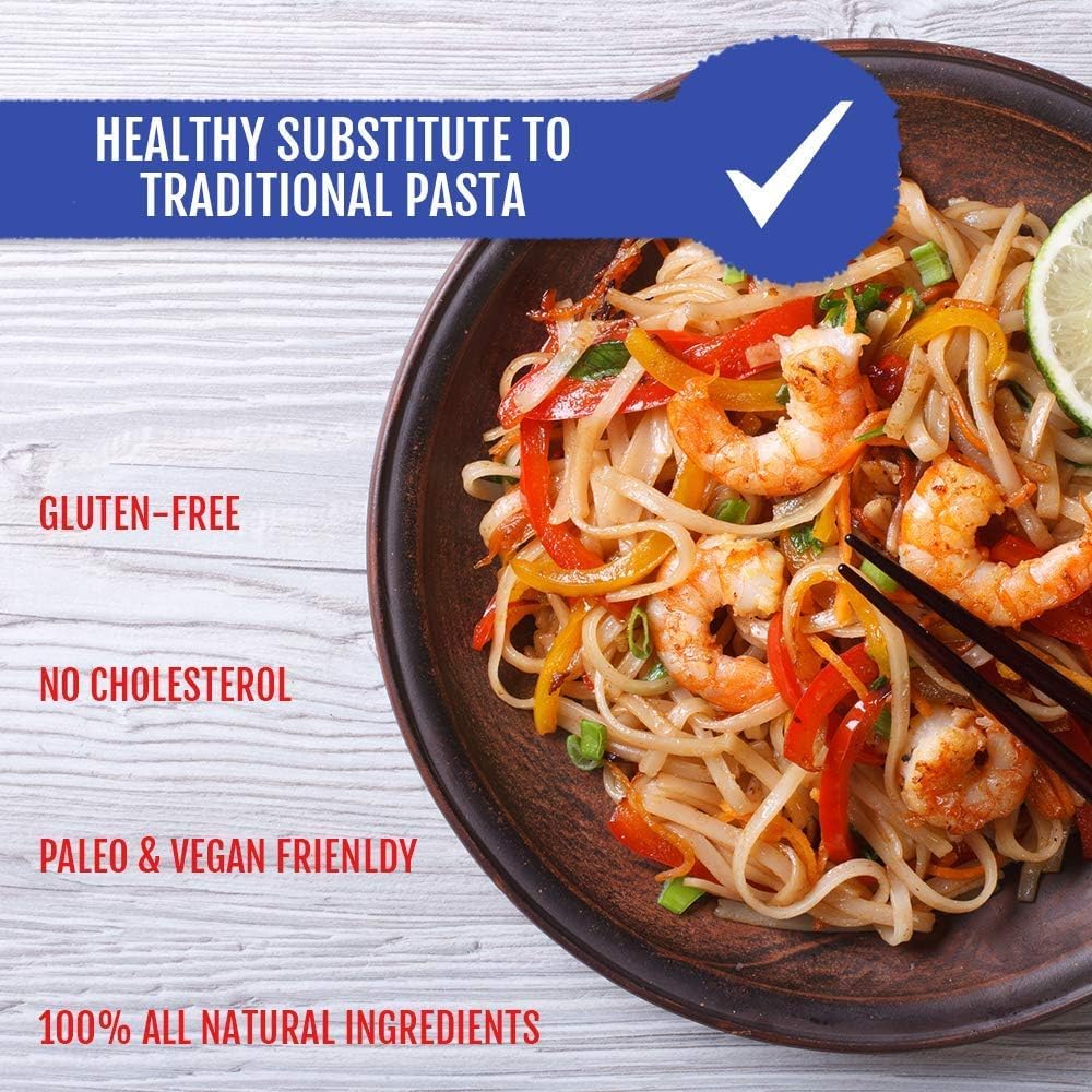 Best of Thailand Rice Noodle Sticks - Non-GMO, Gluten-Free, Kosher for Passover, 3mm