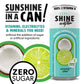 Shinewater Vitamin D Hydration Electrolyte Drink, Coconut Lime 12 Pack, Sugar Free Naturally Flavored Water, Magnesium, Zinc, Vi