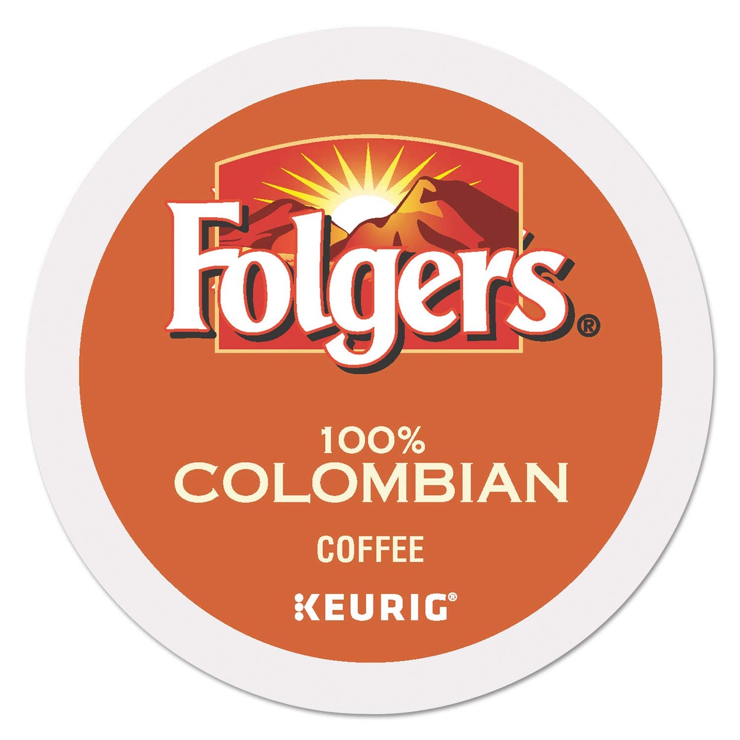 Folgers Lively Colombian K-Cup Pods for Keurig, 24 Count, Model CAJ-084