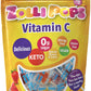 Zolli Vitamin C Sugar-Free Keto Lollipops - Immune Boosting, Natural Fruit Flavor, Vegan, Gluten-Free, 8 Oz. - Support Your Immu