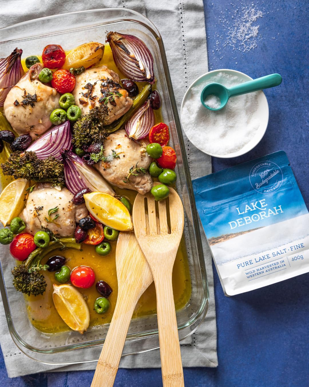 Pure Mineral Salt From Lake Deborah, Australia - Wild Harvested Lake Salt - 100% Natural, Microplastics, Heavy Metals And Pollutant-Free, Perfect For Cooking And Baking - 400G