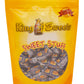 King Of Sweets Old Fashioned Root malt-inspired Barrels Hard Candy 1 Lb Bag Brown Individually Wrapped