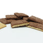 Philadelphia Candies Milk Chocolate Covered Honey Graham Crackers 1 Pound Gift Box Brown