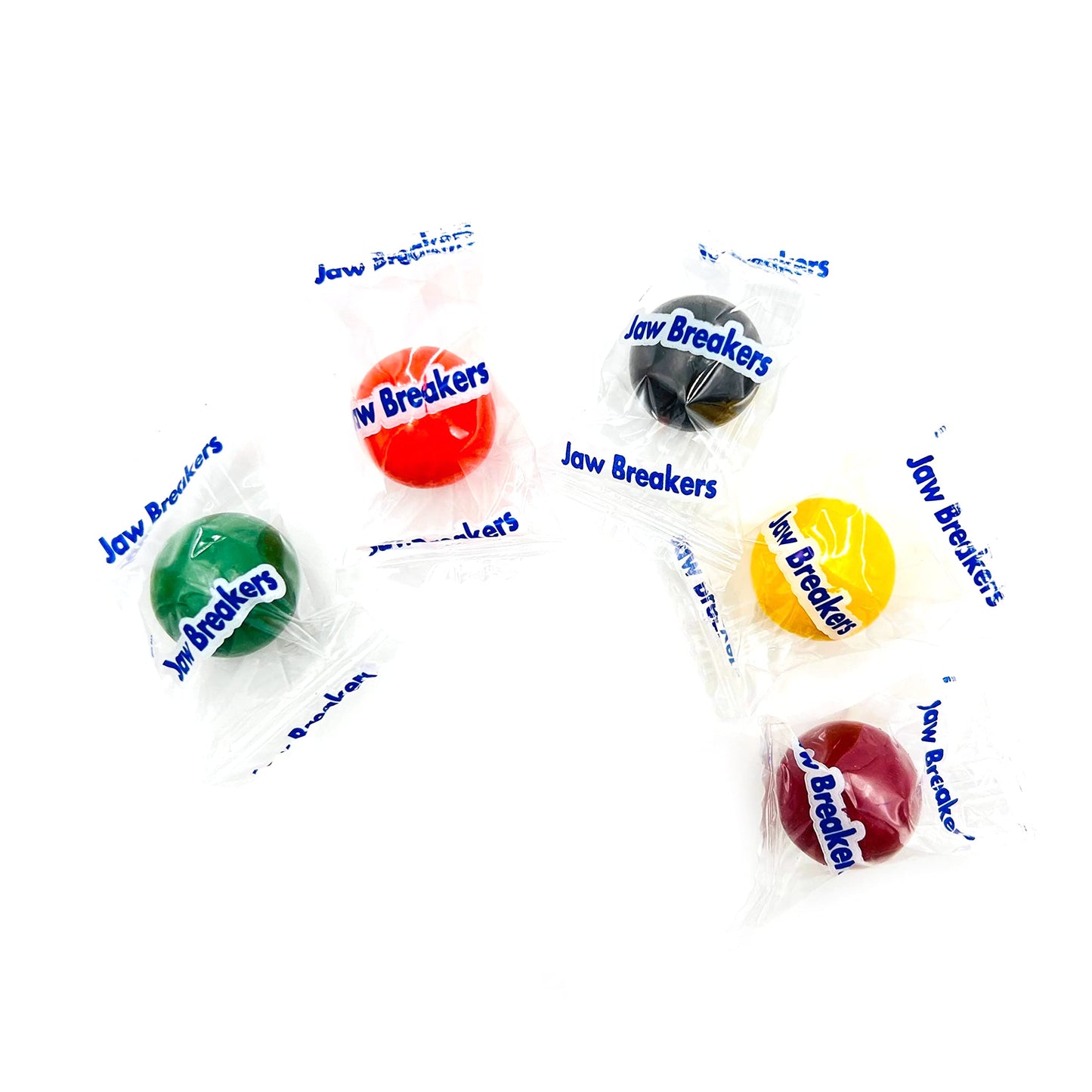 Jawbreakers Hard Candy | 1 Pound Bag | Fruit Flavored Assortment - Approx. 75 Count