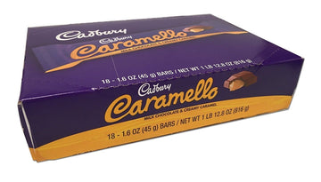 Cadbury Caramello 1.6Oz Candy Bars - 18Ct