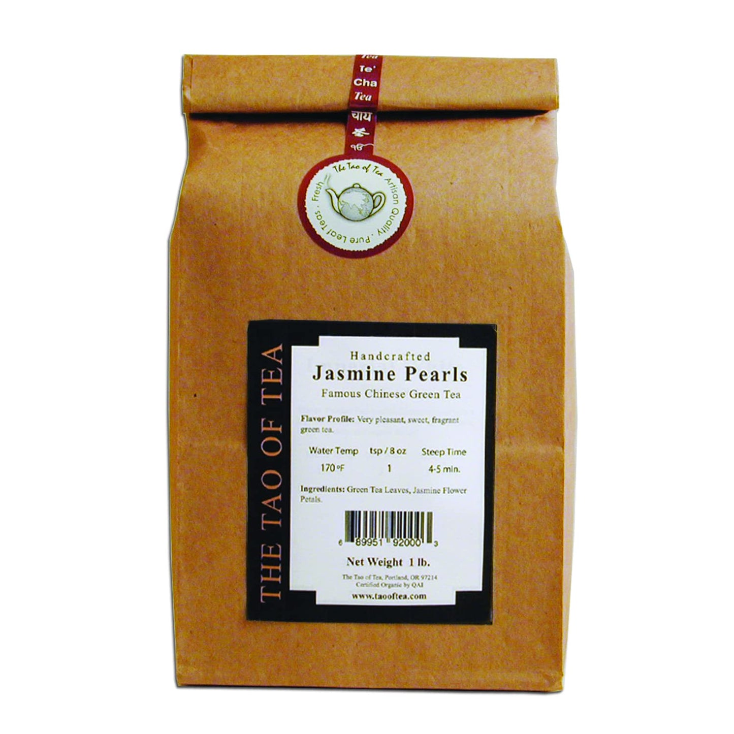The Tao of Tea Jasmine Pearls Green Tea - Premium 1-Pound