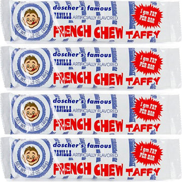 The Nutty Fruit House Doscher'S Vanilla French Chew Taffy Bars 24 Count