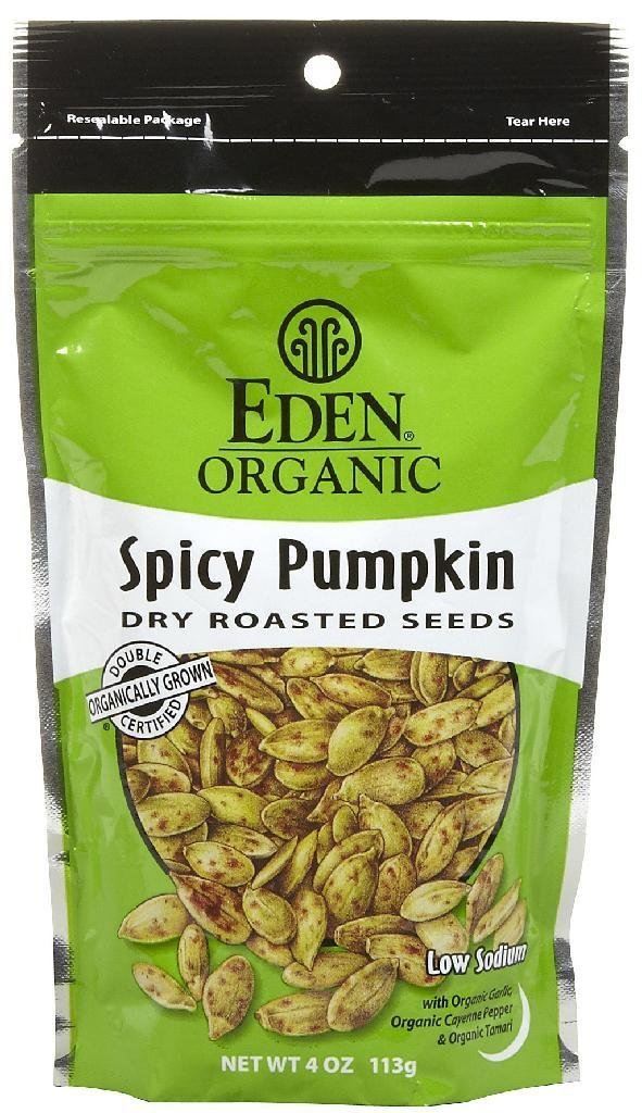 Eden Organic Spicy Pumpkin Seeds, 4 oz