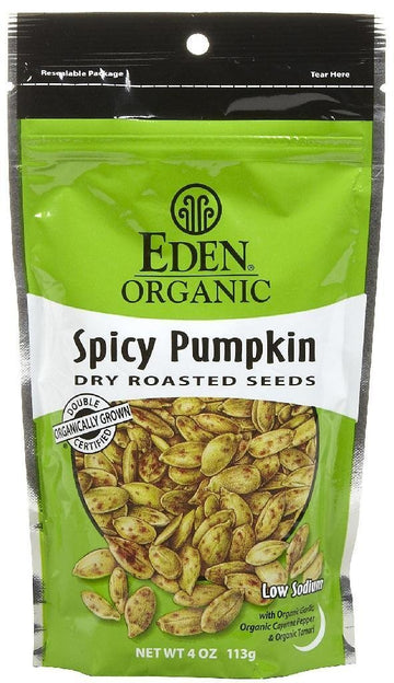 Eden Organic Spicy Pumpkin Seeds, 4 oz
