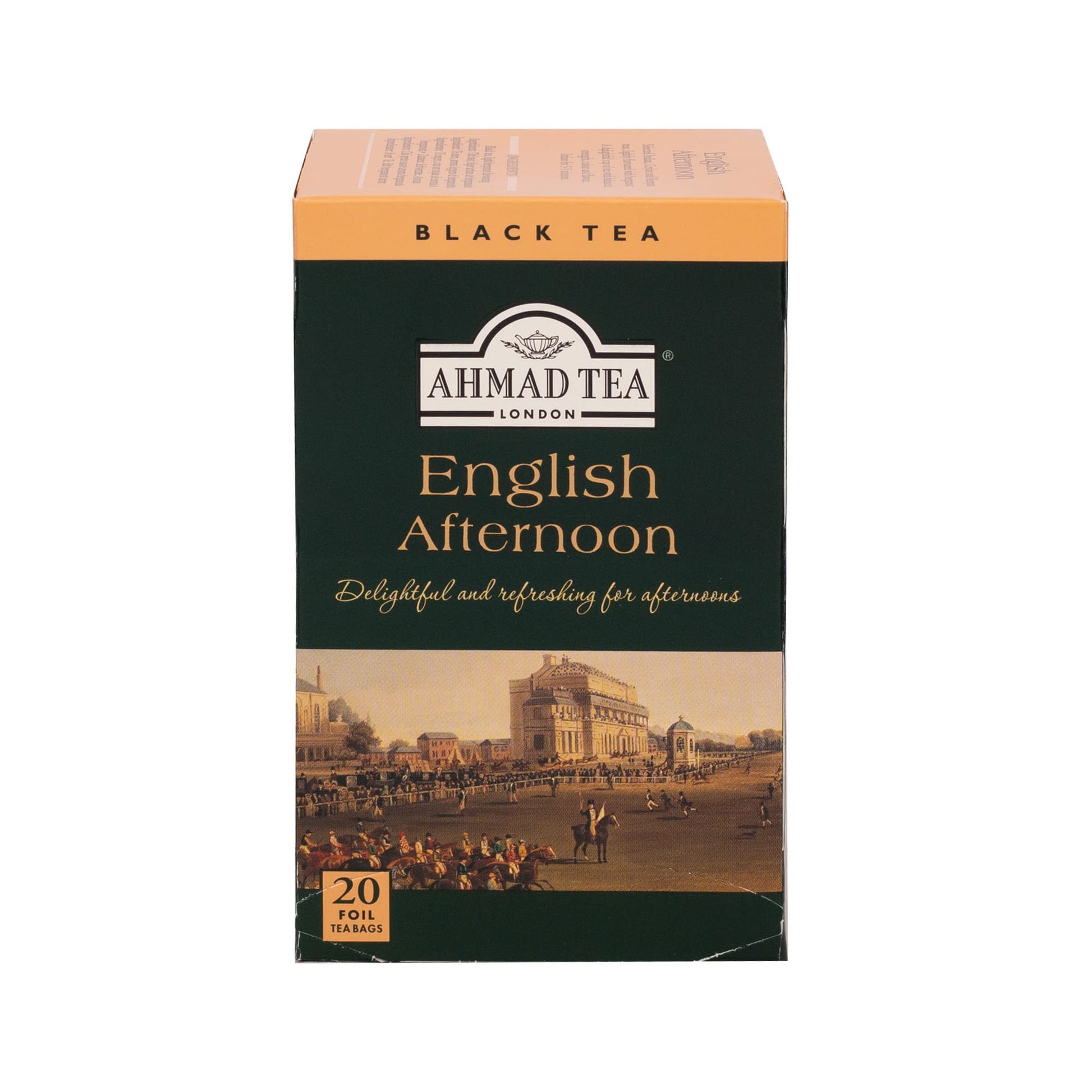 Ahmad Tea Black Tea, English Afternoon Teabags, 20 Ct (Pack Of 6) - Caffeinated & Sugar-Free