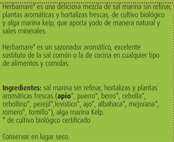 A.Vogel - Herbamare Sea Salt, Herbs and Vegetables - 250g
