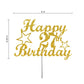27 Birthday Cake Topper Gold Glitter, Party Decoration Ideas, Premium Quality, Sturdy Doubled Sided Glitter, Acrylic Stick. Made