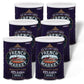 French Market Coffee, Restaurant Blend, Dark Roast Ground Coffee, 12 Ounce Metal Can (Pack Of 6)