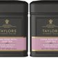 Taylors of Harrogate China Rose Petal Loose Leaf, 4.41 Ounce Tin (Pack of 2)