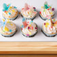 Edible Butterfly Cake Toppers 40-Pcs Mixed Size Wafer Paper Butterfly Cupcake Toppers Edible Butterflies Decorations For Happy B
