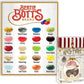 Jelly Belly Bertie Botts Every Flavour Jelly Beans, 1.2 OZ (Pack of 3), Black