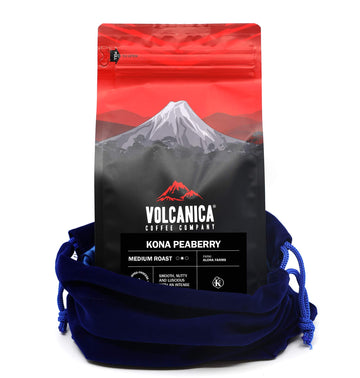 Kona Peaberry Coffee, 100% Pure, Gran Reserve, Ground, Fresh Roasted, 16-ounce