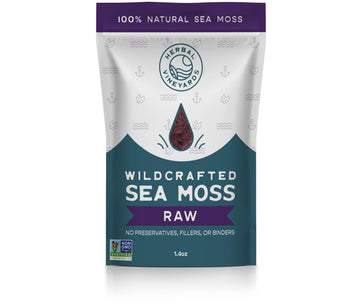 Premium Purple Raw Sea Moss (1.4 Oz)