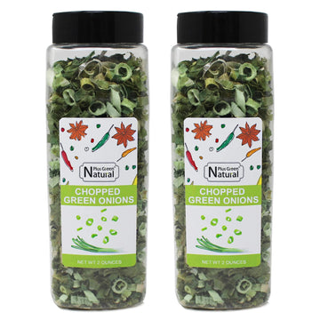 Freeze Dried Chopped Green Onions 4 Ounce, All Natural Non Gmo Gluten Free Dry Green Onions