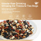 FullChea - Ginseng Six Treasure Tea  30 Teabags  Traditional Chinese Herbal Blend for Kidney Health  Detox Tea With Ginseng  Mulberry  Huangjing  Maca  Goji Berry  Red Dates  Yam - Support Wellness
