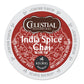 Celestial Seasonings 14738Ct India Spice Chai Tea K-Cups, 96/Carton