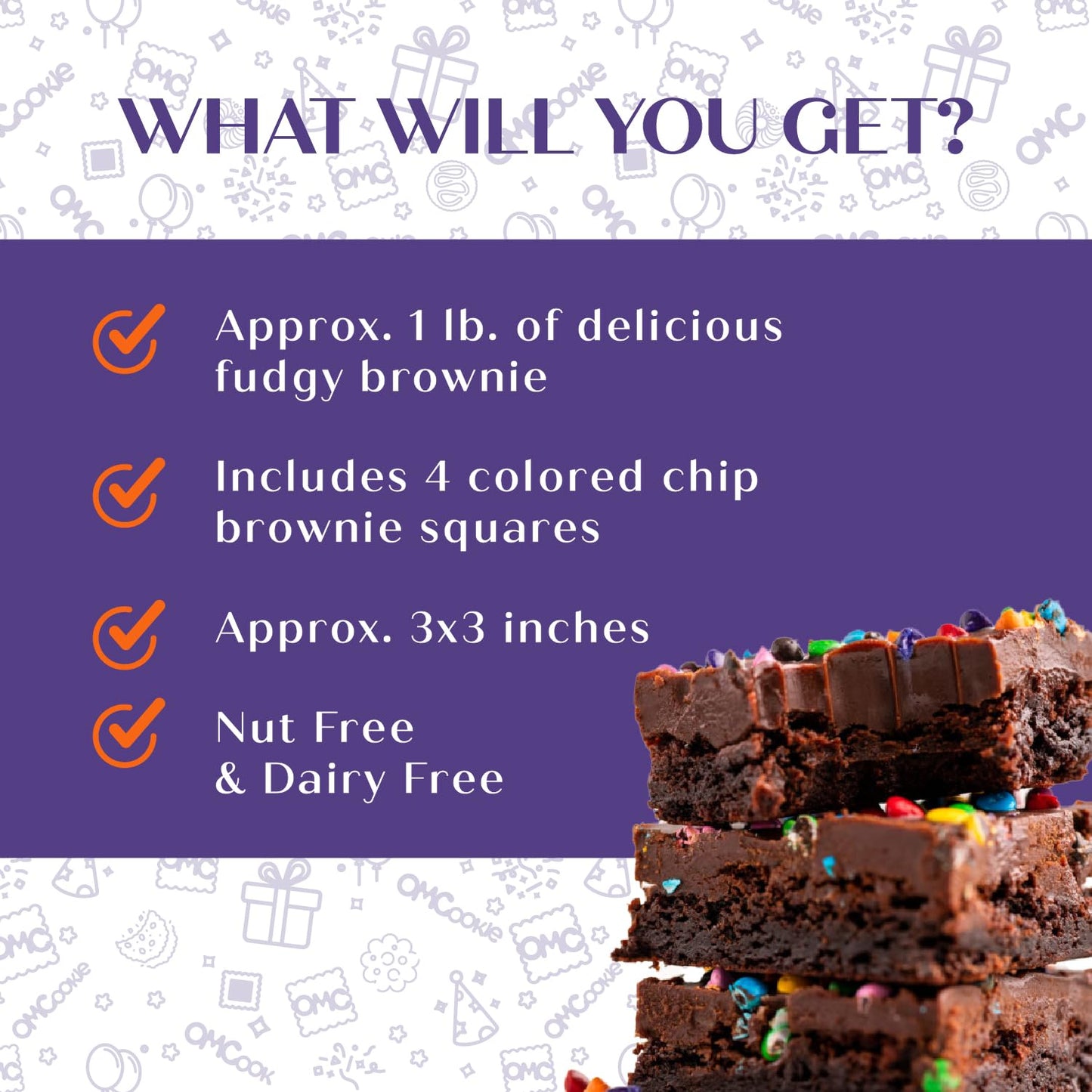 Get Well Soon Gift Basket Chocolate Brownies Box For Kids And Adults After Surgery Care Package Feel Better Sick| Nut Free
