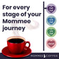 Mommee Coffee - Full Caf | Low Acid, Organic, Fair Trade, Water Processed | Whole Bean, 22Oz.