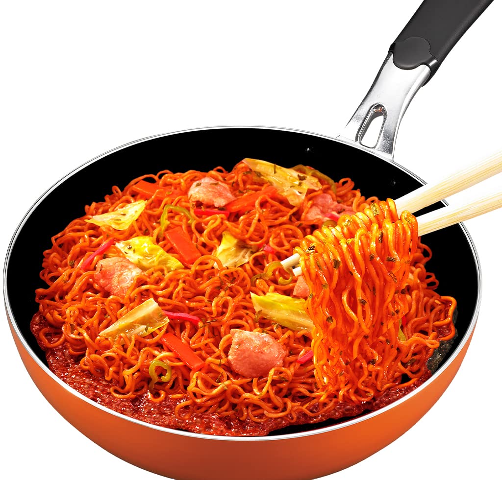 [Sapporo Ichiban] Sriracha Yakisoba, Spicy Chow Mein, No. 1 Tasting Japanese Instant Noodles (3.6 Oz/102 G) (5 Packs)