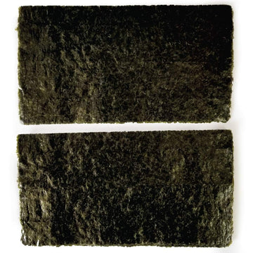 Blue Ocean Sushi Nori Seaweed Half Cut 200 Sheets 280Gram Yaki Roasted Rolls Wraps 100% Natural Laver Fresh Maki Premium Thick Q