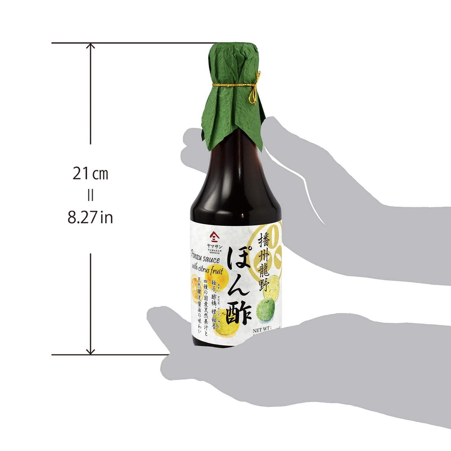Ponzu Sauce (Yuzu Blend) Dressing Japanese Handmade?No Chemical Seasonings Non-Gmo? Natural Brewing 300Ml(10.14Floz) ?Yamasan?