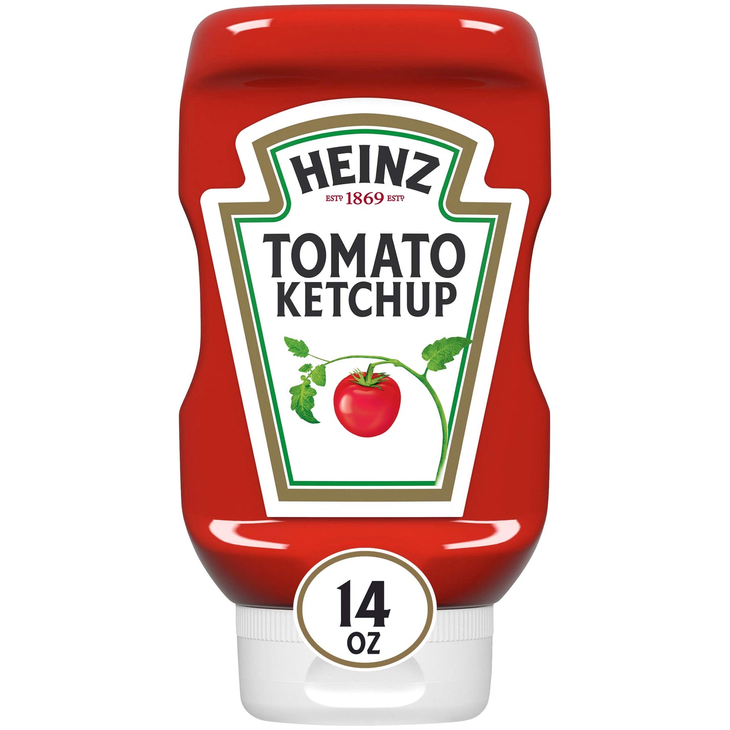 Heinz Tomato Ketchup (14oz Bottles, Pack of 8)